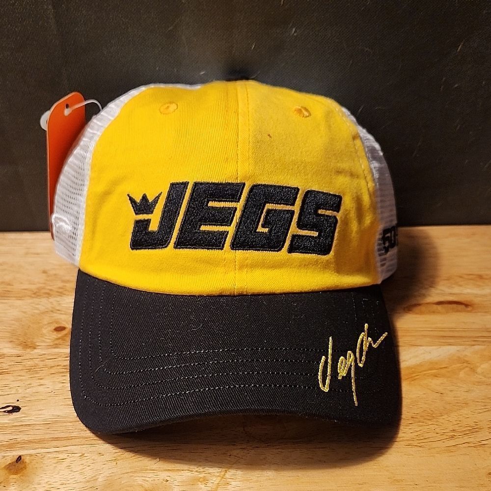 JEGS High Performance Racing Parts Trucker Velcroback Hat - New
